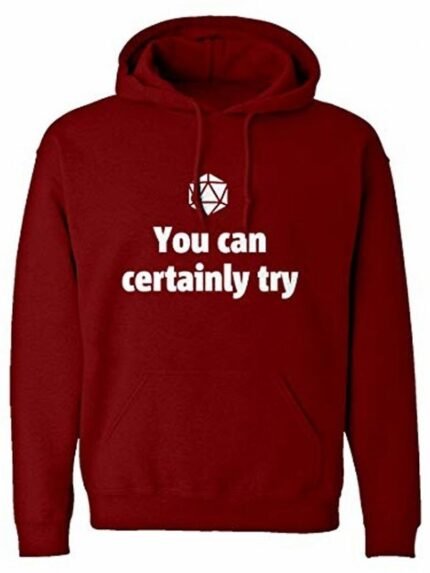 Men's Hooded Pullover Long Sleeve Text Graphic Front Pocket Sweatshirt